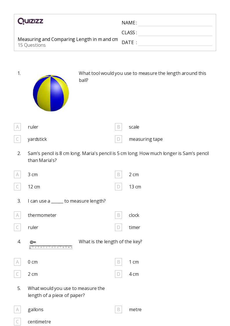 comparing lengths 2nd grade worksheets comparing lengths 2nd grade worksheets