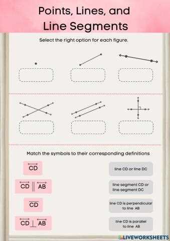 congruent line segment worksheets