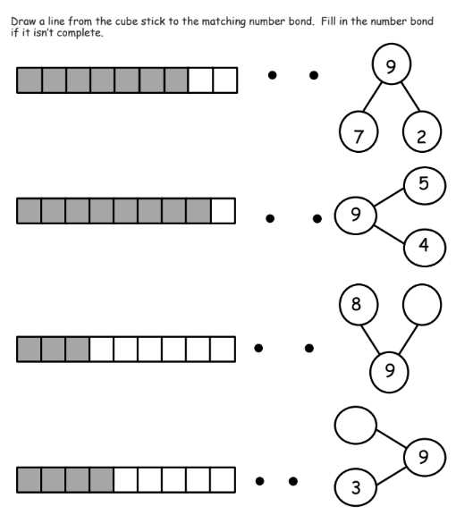 connecting cubes math worksheets