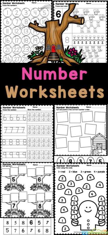 conservation of numbers worksheets for kindergarten