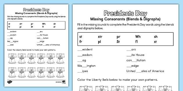 consonant blends and consonant digraphs worksheets