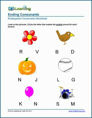 consonant sounds worksheets free