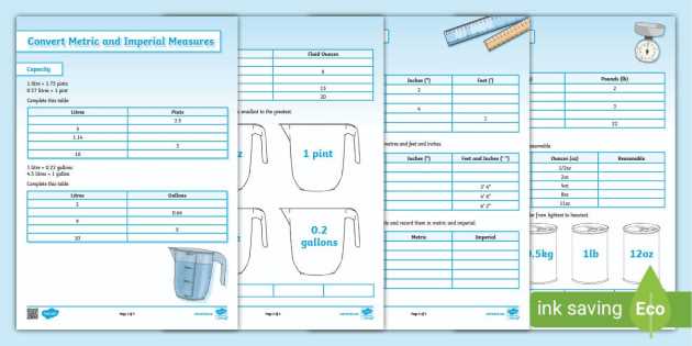 conversion worksheets 5th grade conversion worksheets 5th grade