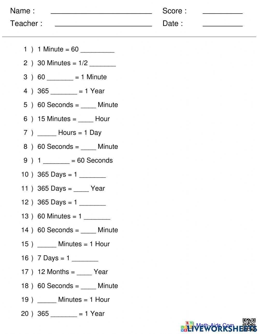 converting hours to days worksheets converting hours to days worksheets