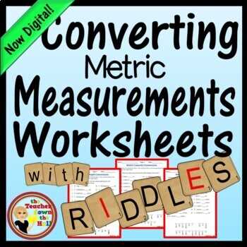 converting metric measurements worksheets