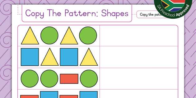 copy shapes worksheet free