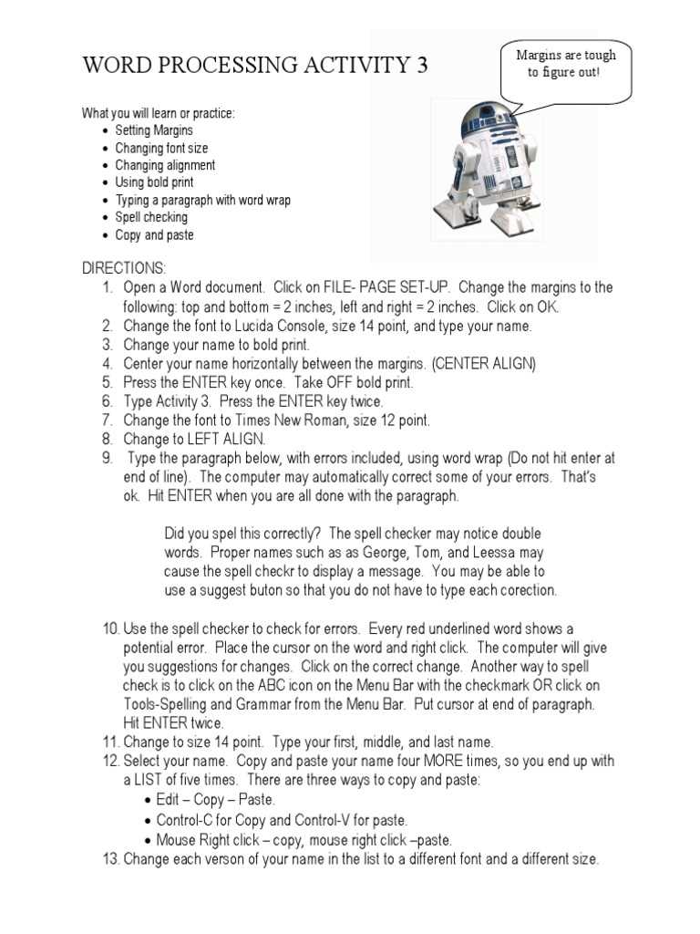 copying paragraph worksheets