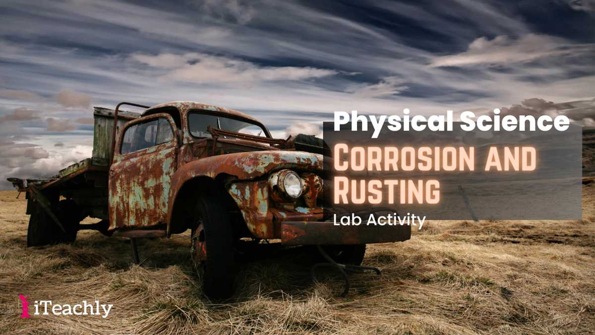 corrosion worksheet