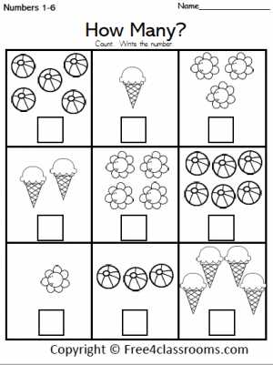 count and write numbers 1 20 worksheets