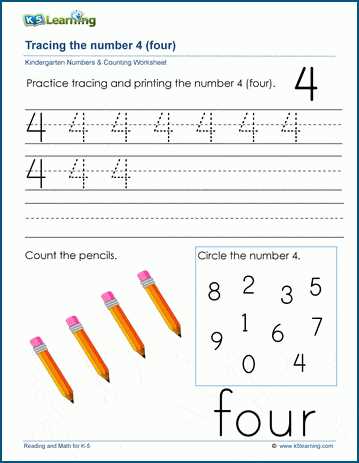 counting by 4s worksheet