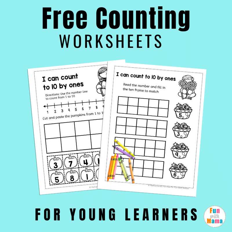 counting by numbers worksheets