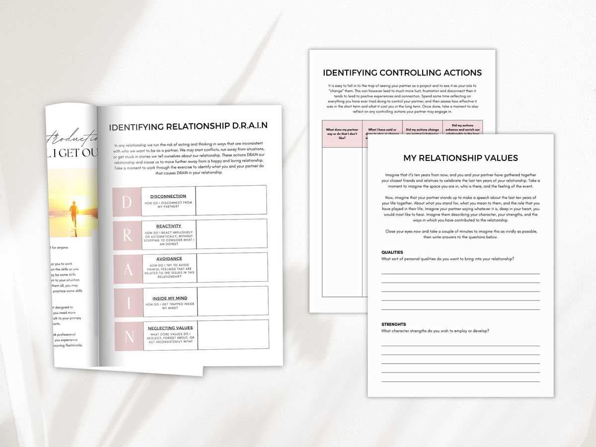 couples therapy worksheet
