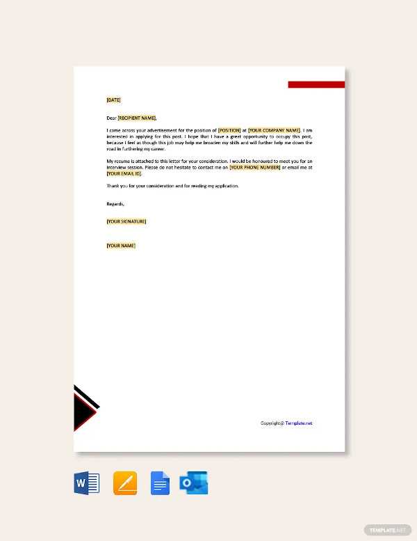 cover letter worksheet for high school students