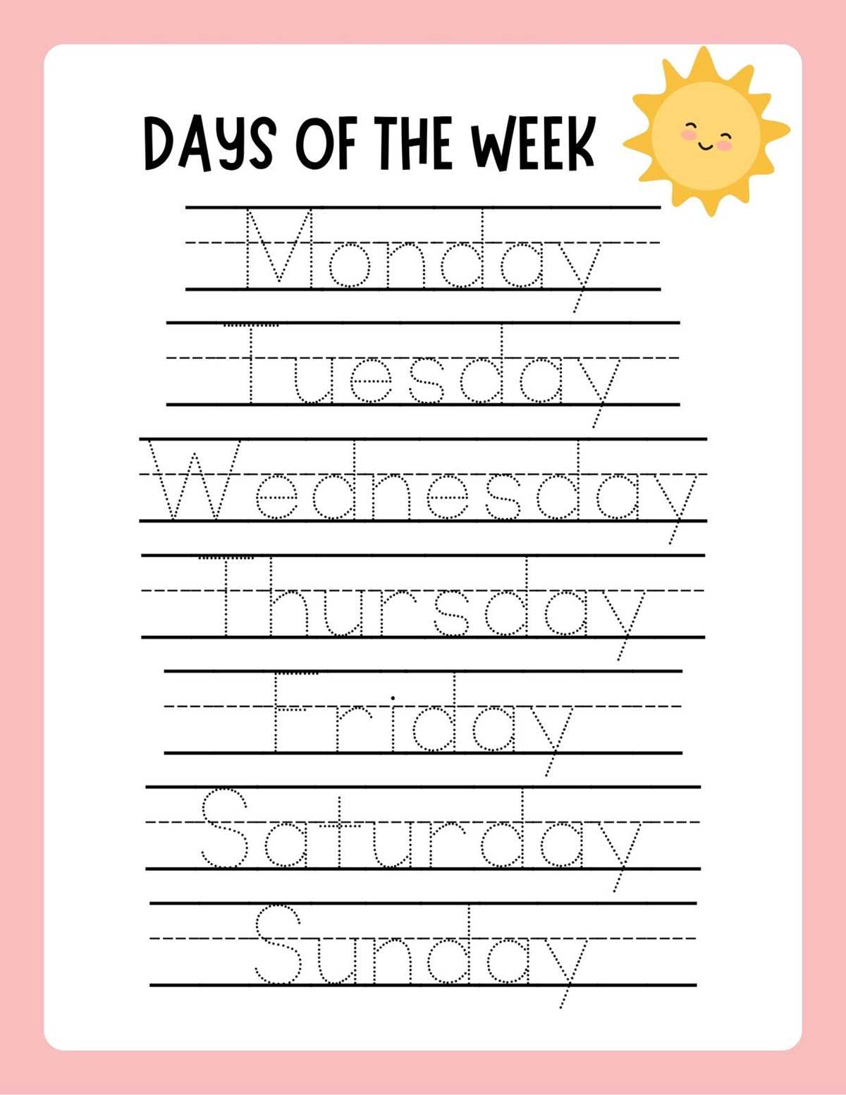 create printing worksheets