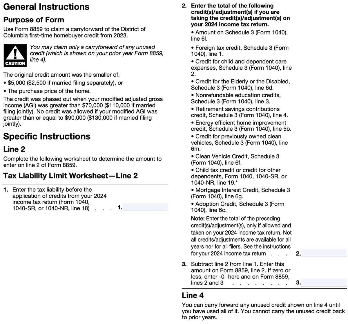 credit limit worksheet 8880