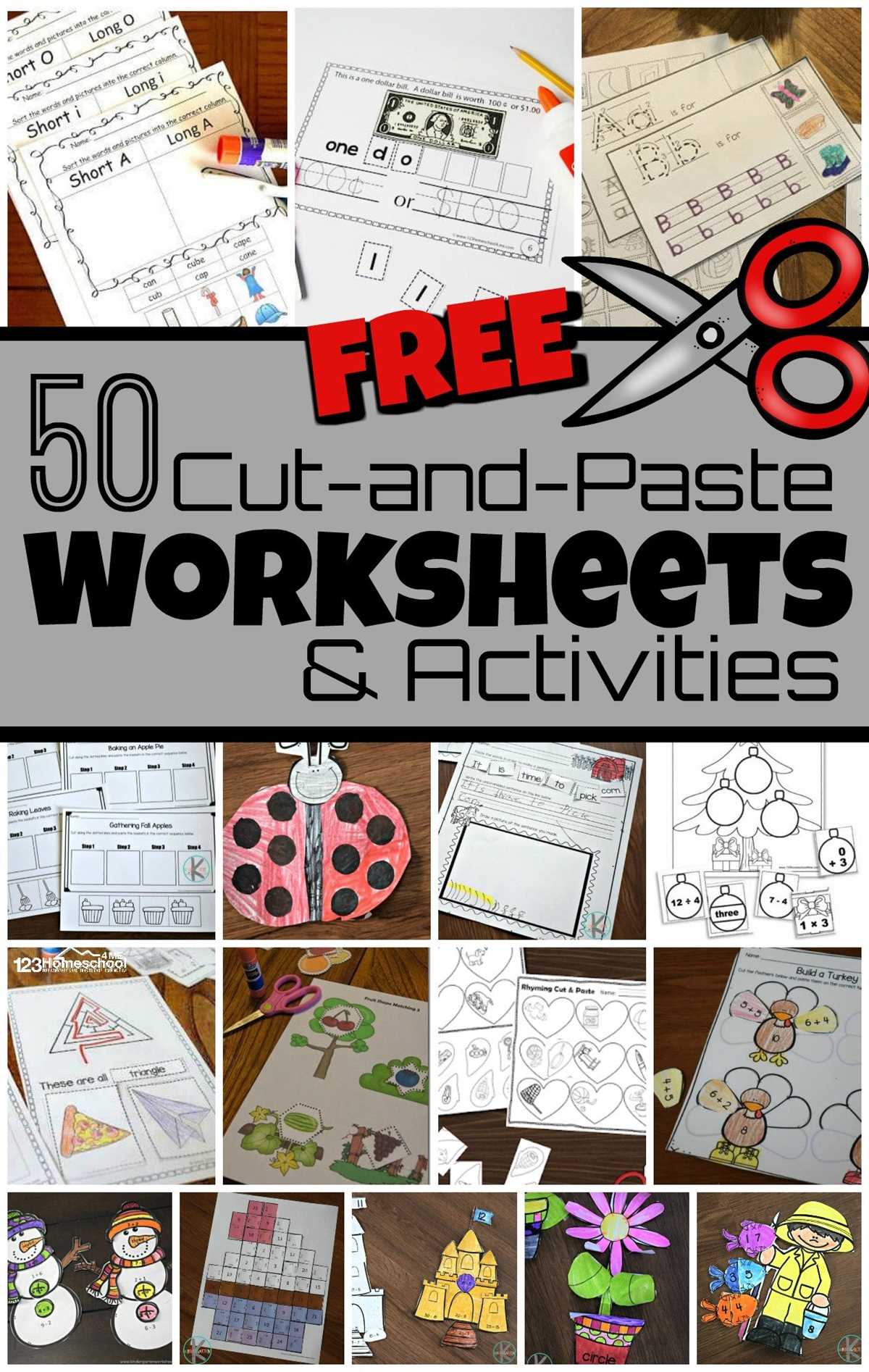 cut and paste worksheets 2nd grade cut and paste worksheets 2nd grade