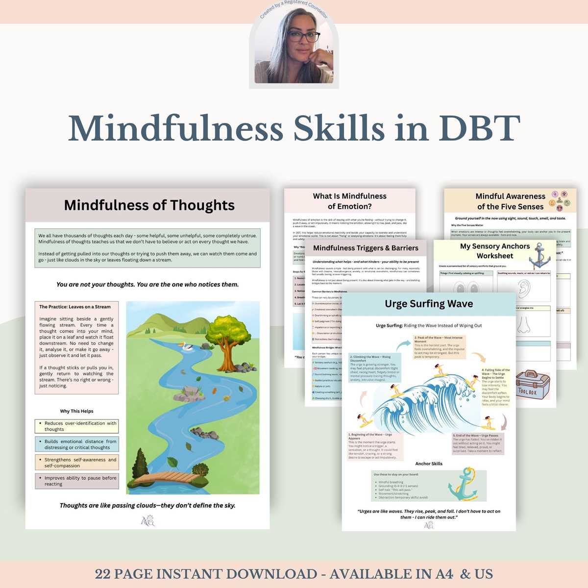 dbt skills training handouts and worksheets