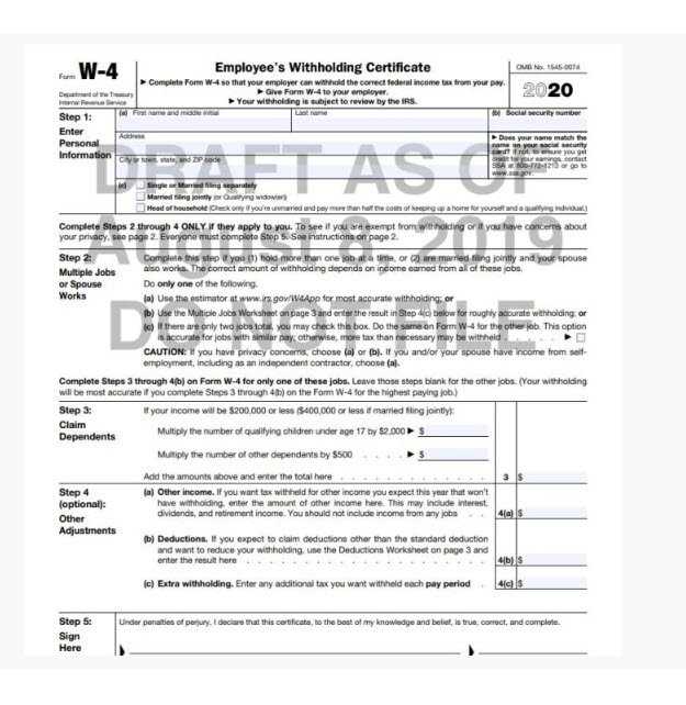 deductions worksheet on page 3 of the federal w 4