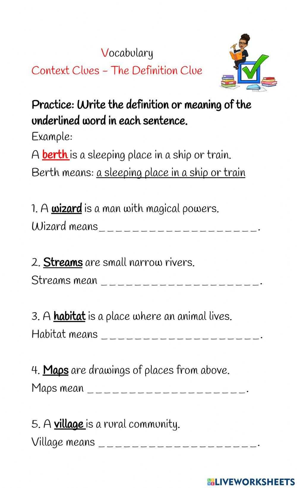 define worksheet