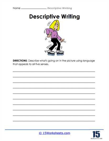 describing a setting worksheet
