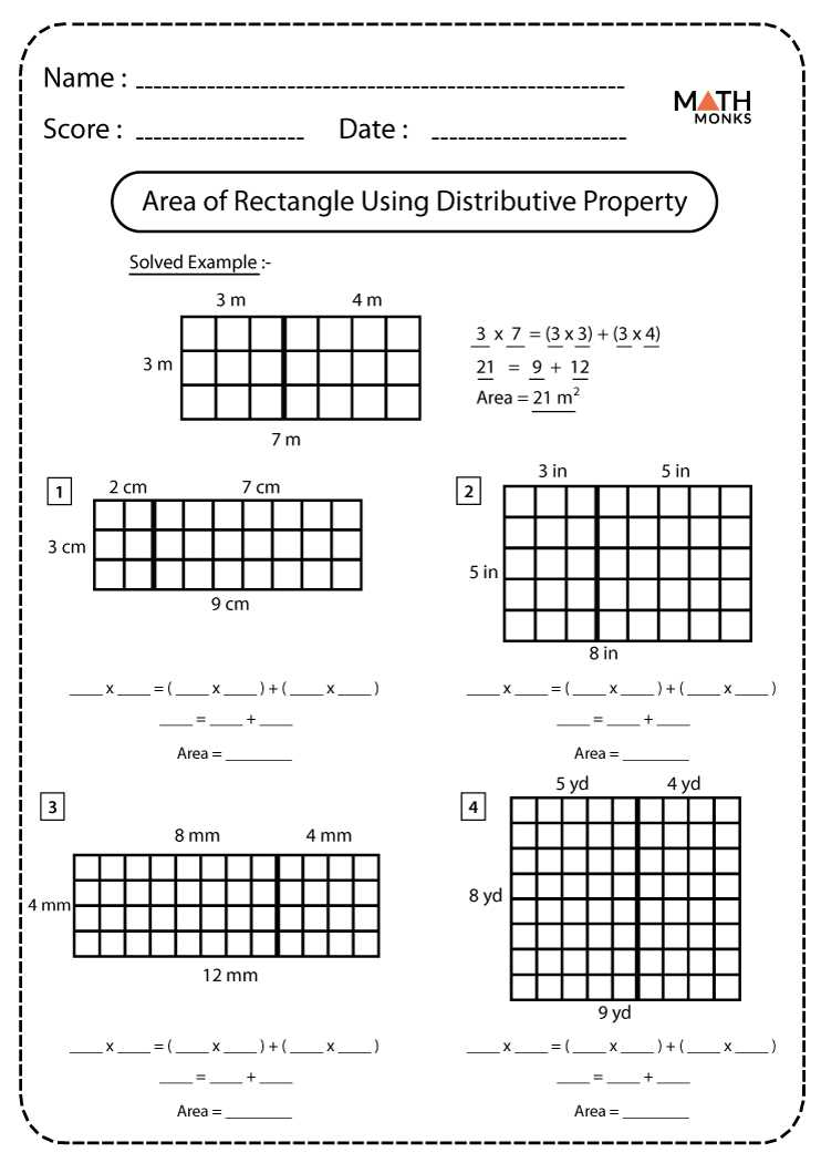 distributive property worksheets free