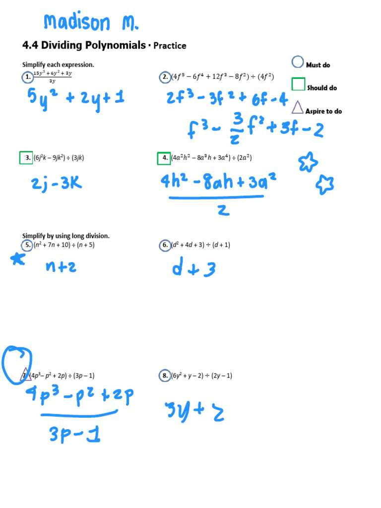 dividing polynomials worksheet