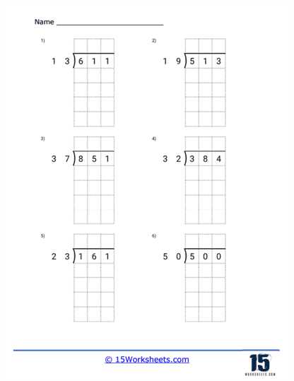 division 3 digits by 2 digits worksheets