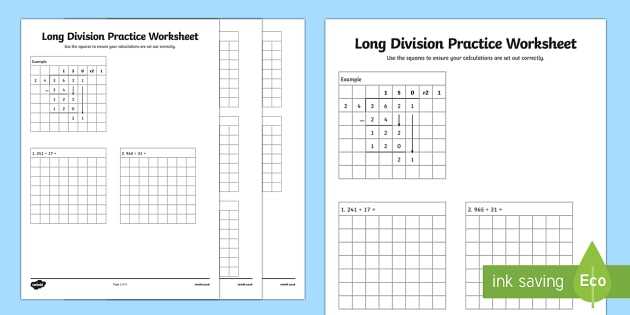 division worksheet practice