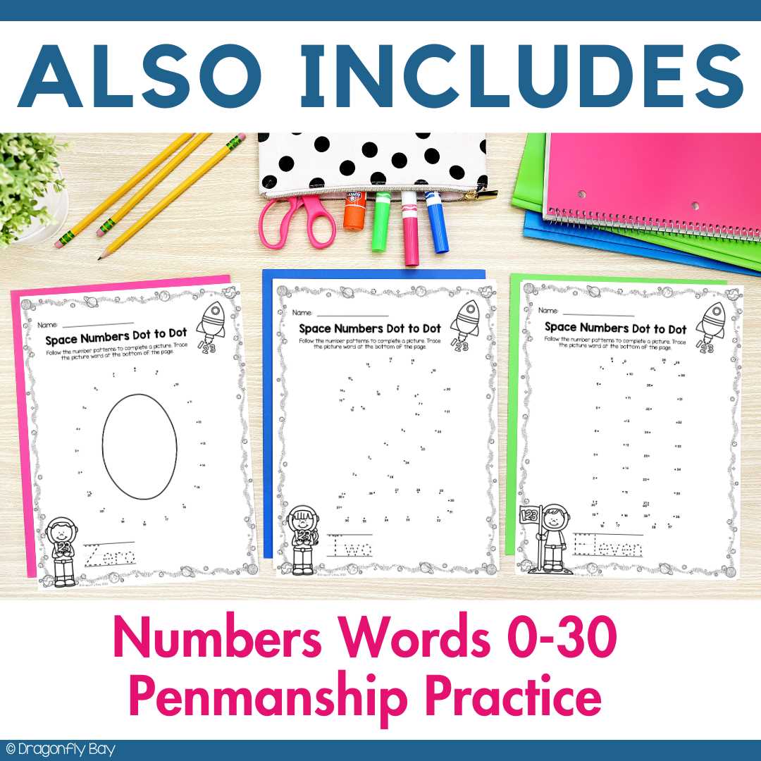 dot counting worksheets