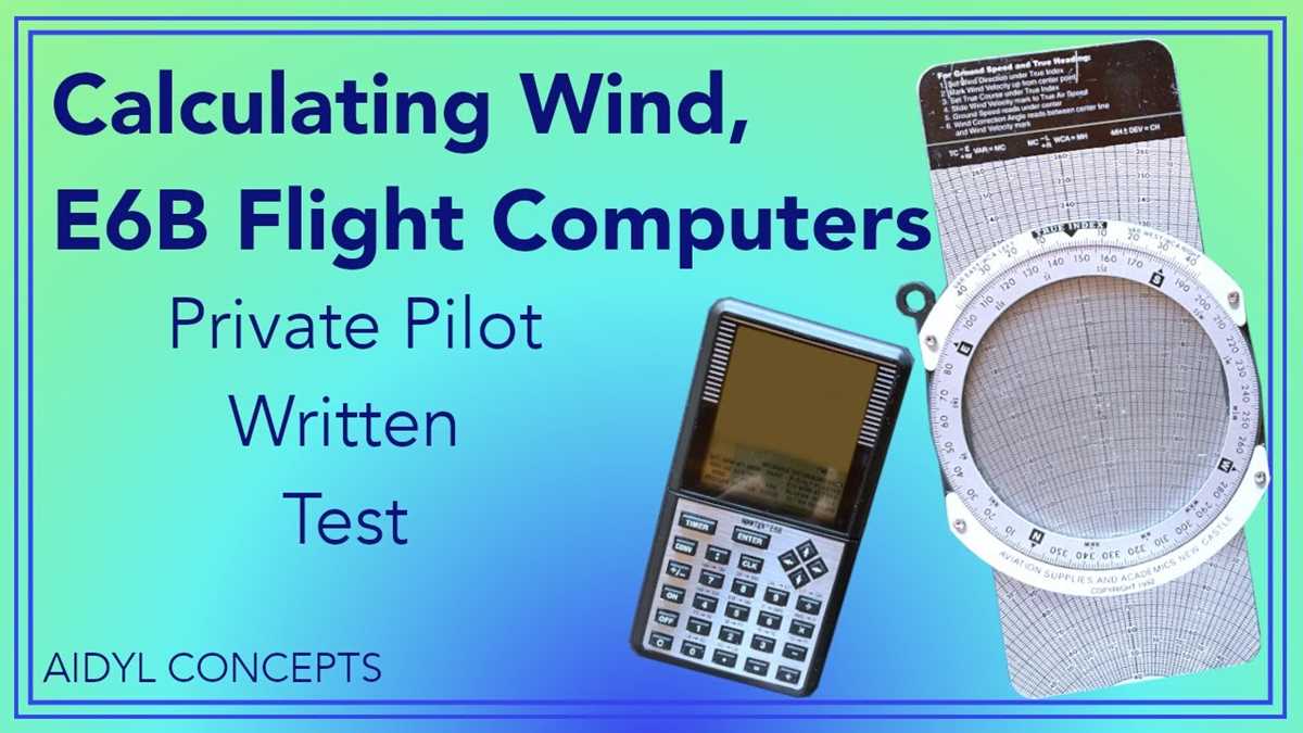 e6b practice worksheet