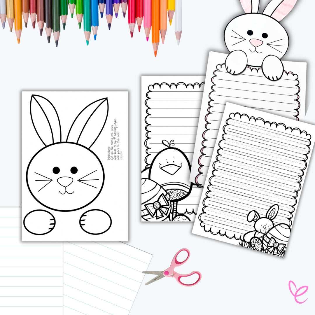 easter bunny worksheets
