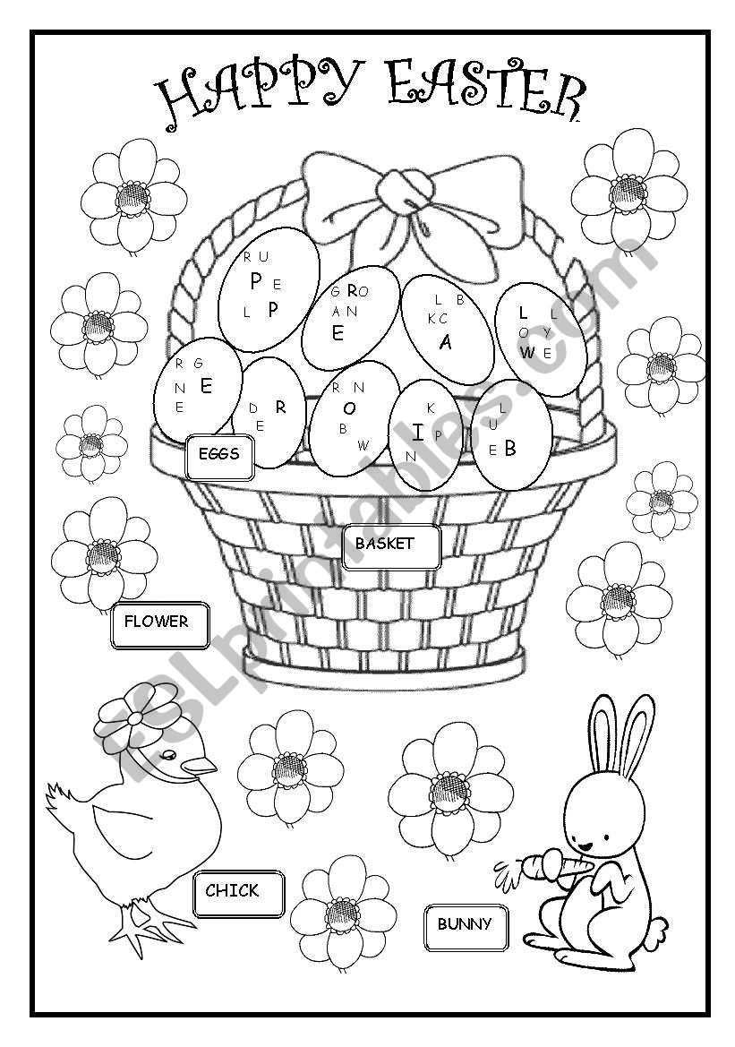 easter day worksheets easter day worksheets