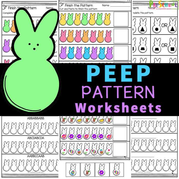 easter free printables worksheets