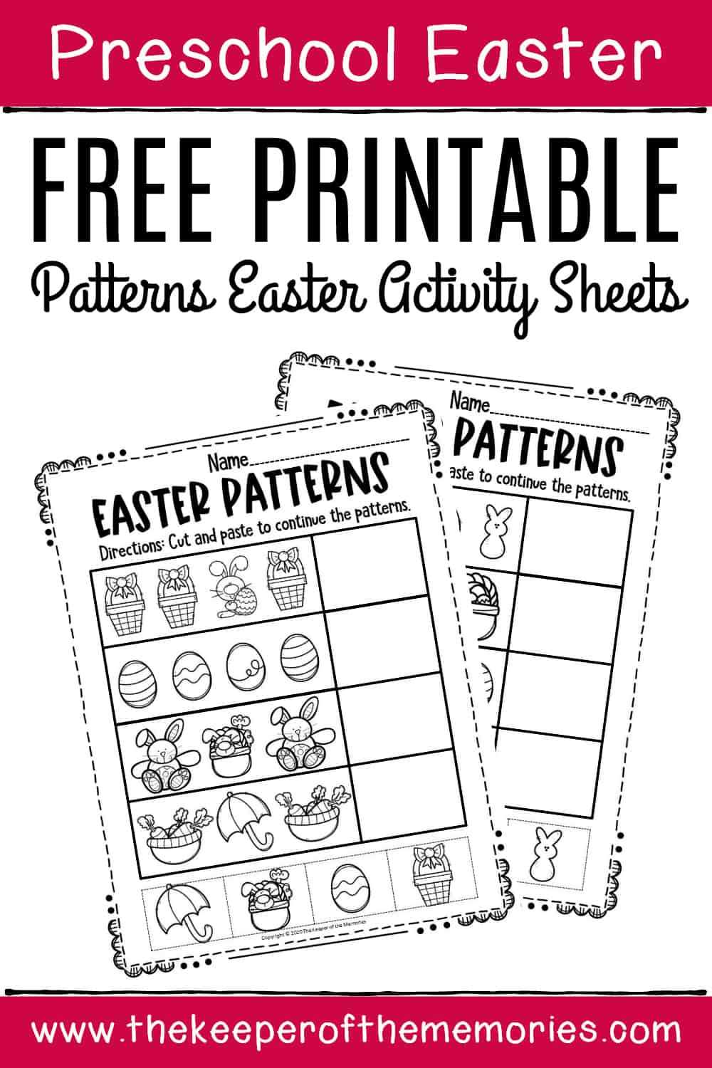 easter worksheet printable