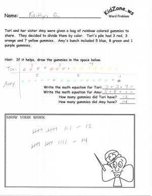 easy printable math worksheets