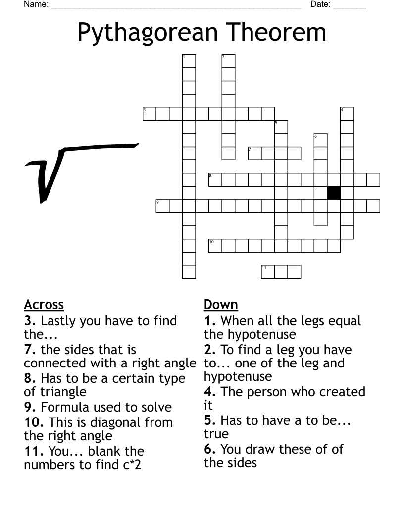 easy pythagorean theorem worksheet