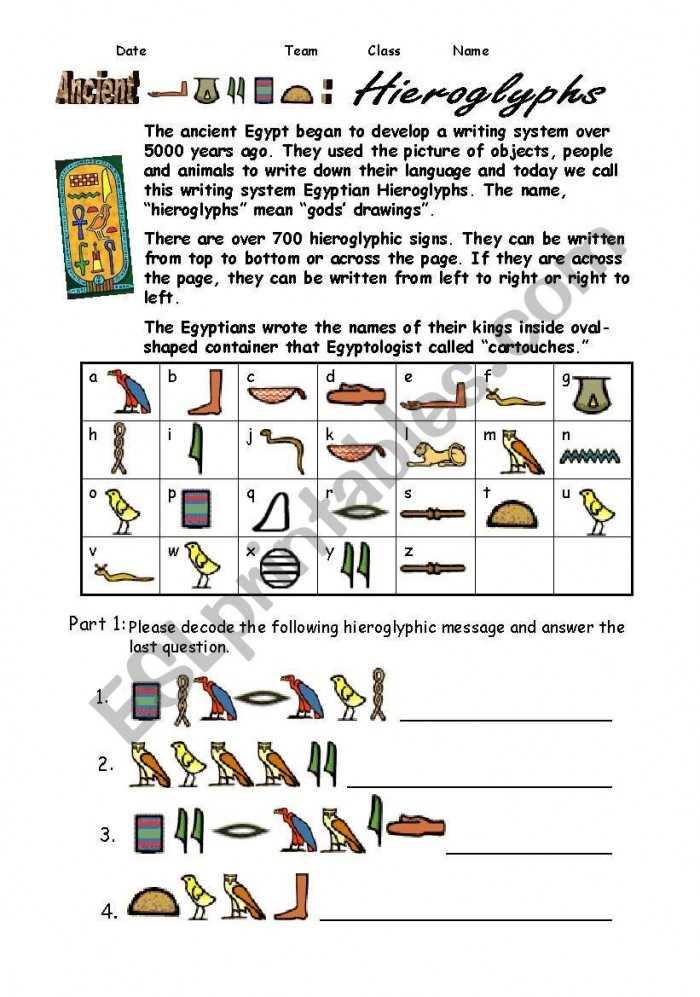 egyptian worksheets ks2