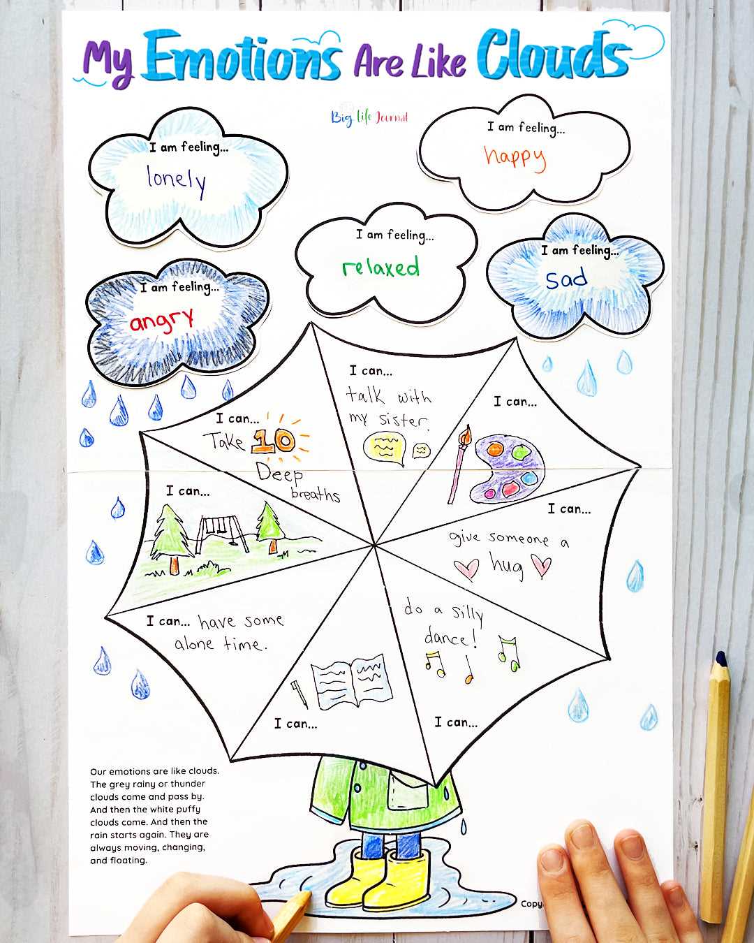 emotional awareness worksheets