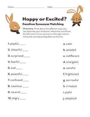 emotional check in worksheet