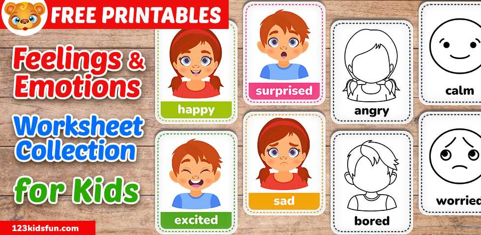 emotional worksheets for students