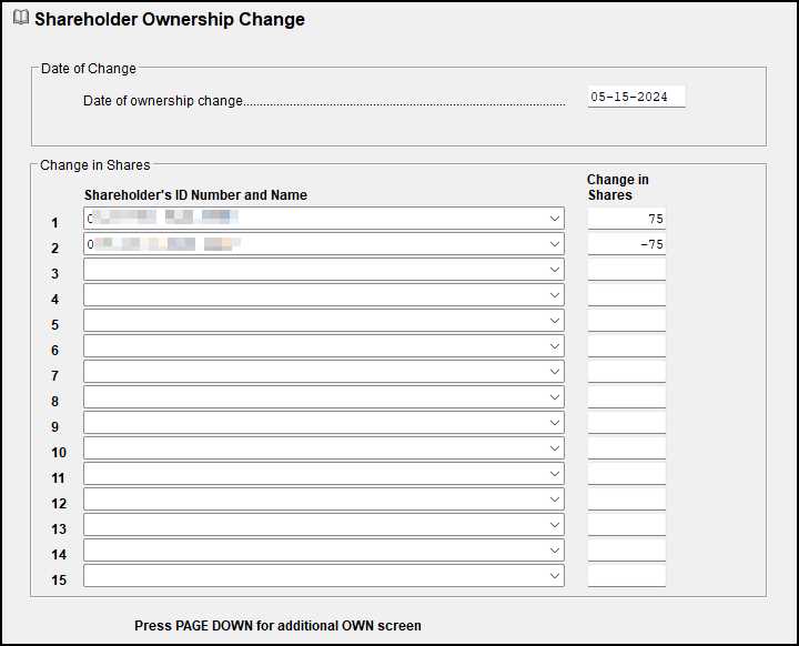 employer stock worksheet line 14