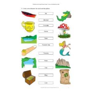 english activities for kindergarten worksheets