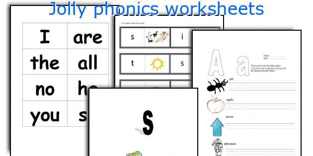 english phonics worksheets for kindergarten