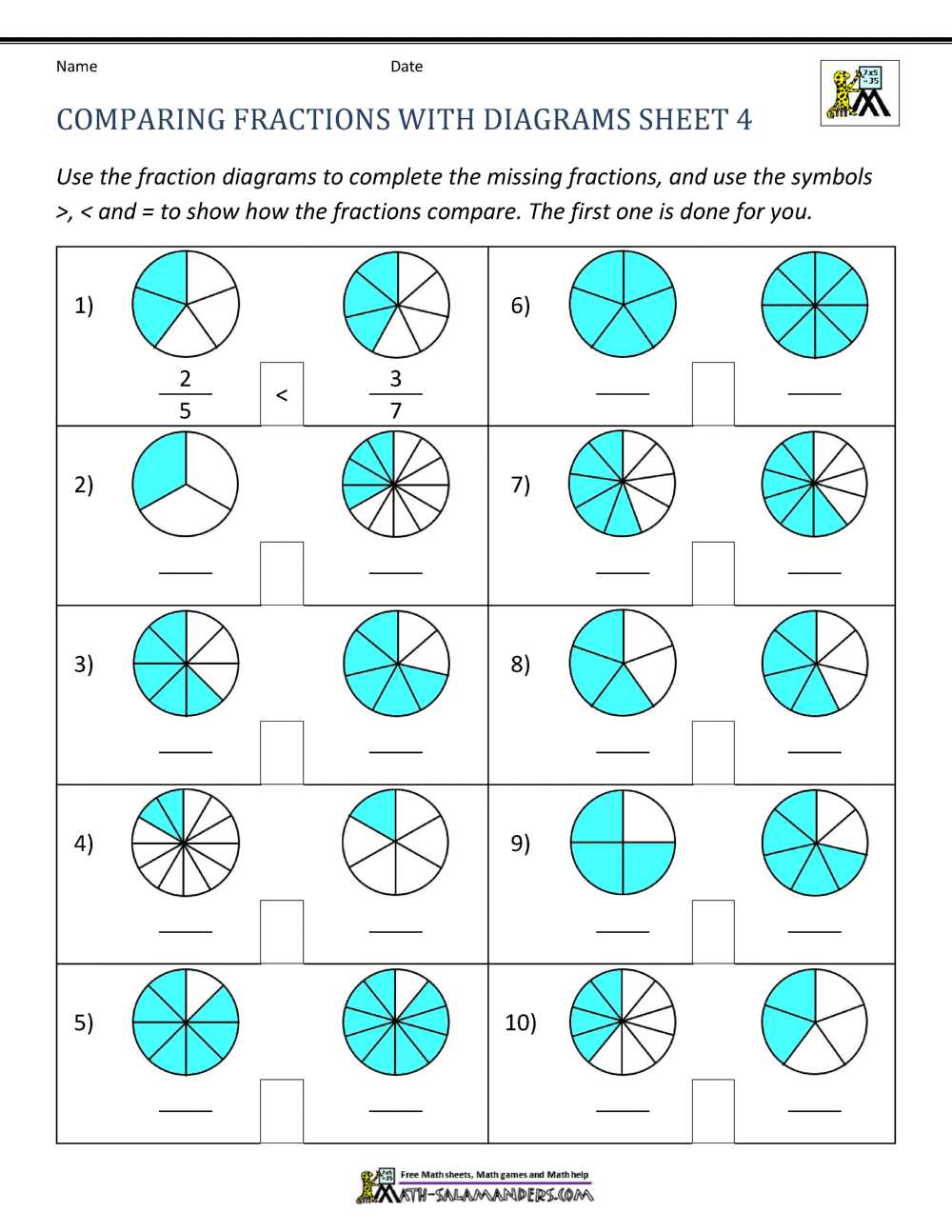 equivalent fractions worksheet 3rd grade equivalent fractions worksheet 3rd grade