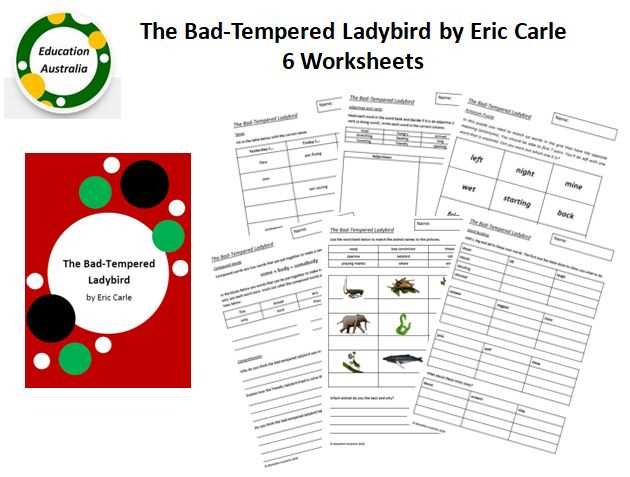 eric carle worksheets