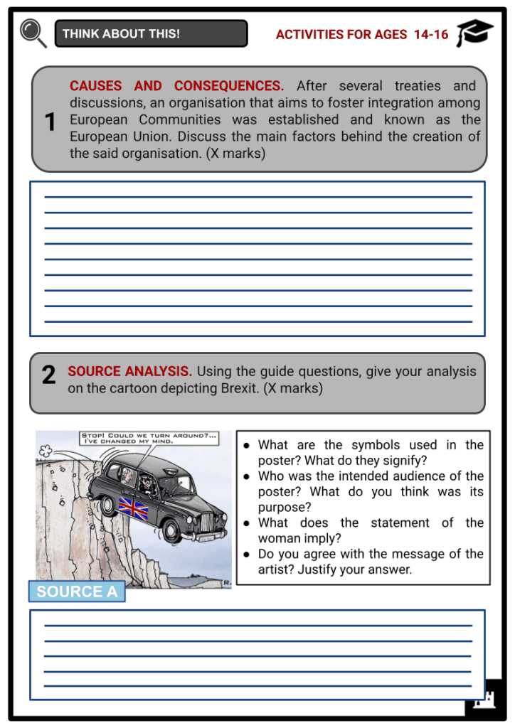 eu worksheets