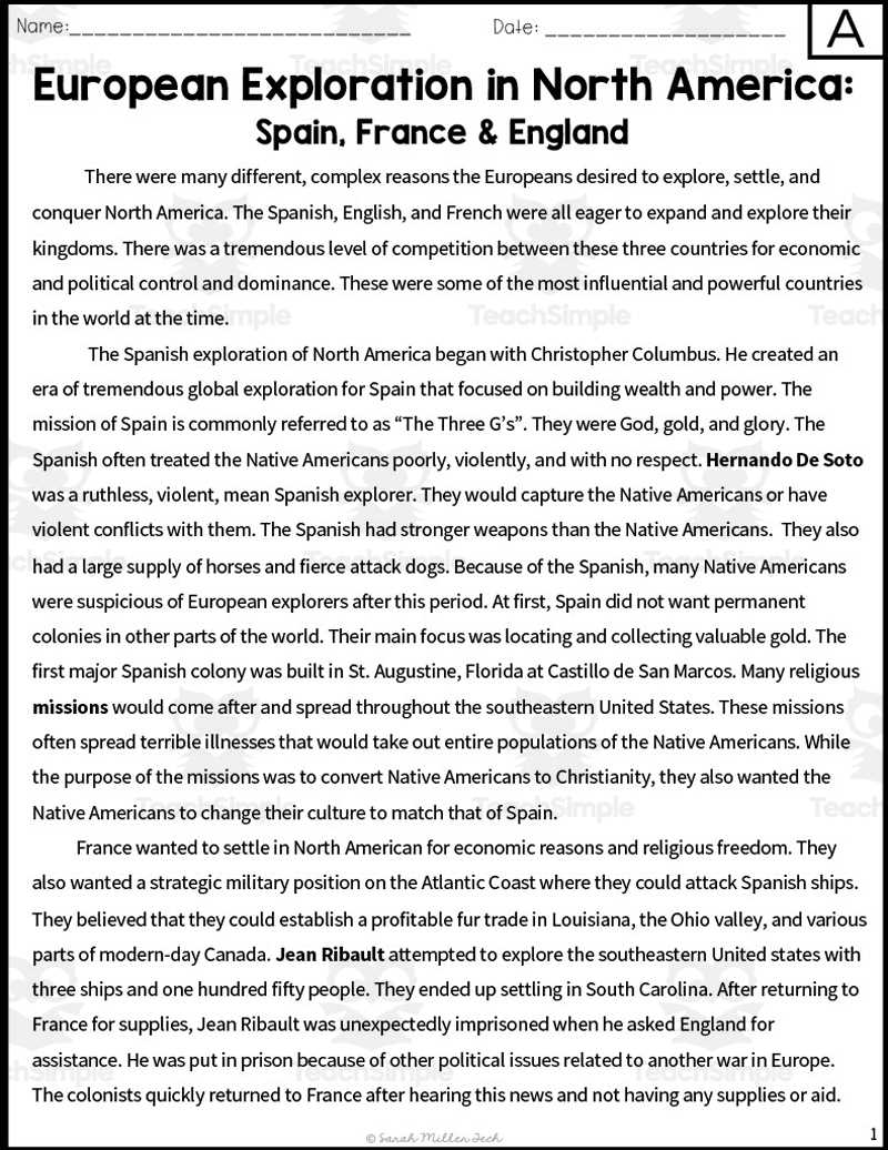 european exploration and expansion worksheet