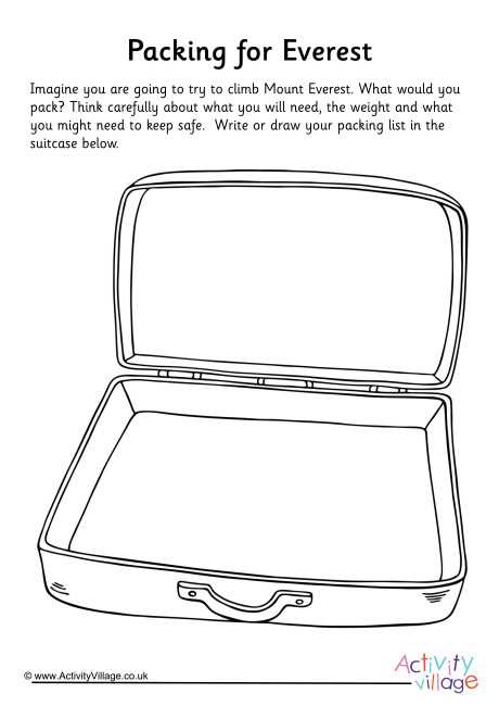 everest worksheet