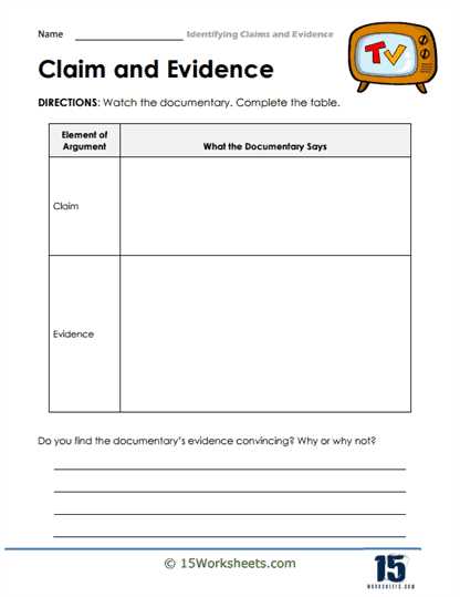evidence based reading worksheets