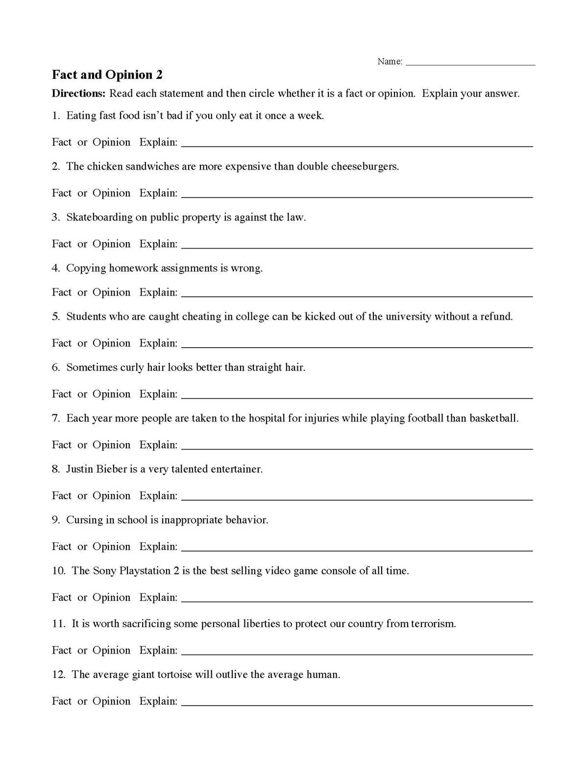 evidence based reading worksheets